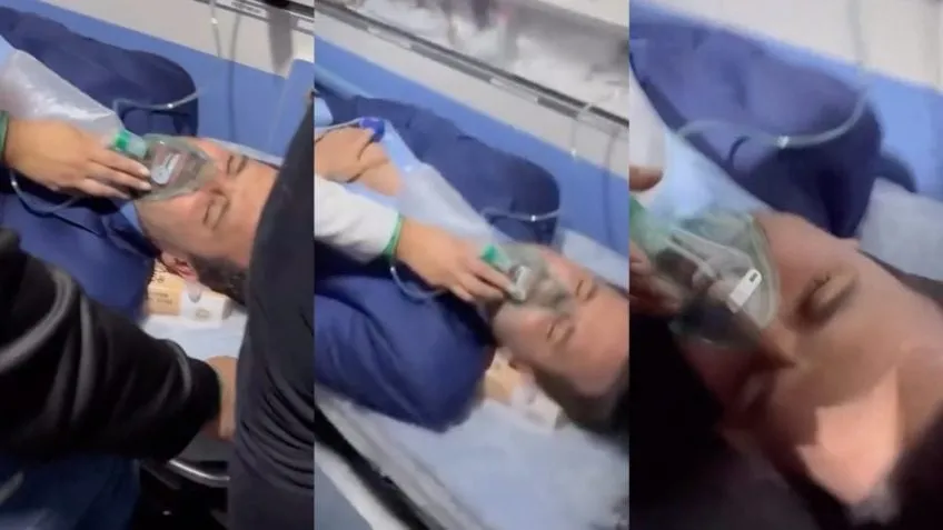 Após "cadeirada" de Datena, Marçal diz que fraturou costela e vai a ambulância