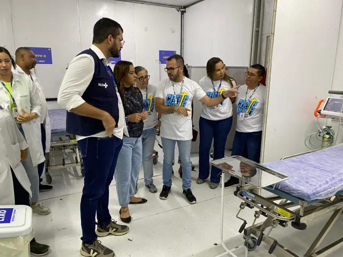 Sesab marca presença no ‘Canta Bahia’, em Feira de Santana, com atendimento de urgências e emergências