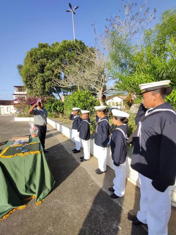 60 meninos participam da 1ª Formatura de Oficiais no distrito de Oliveira dos Campinhos