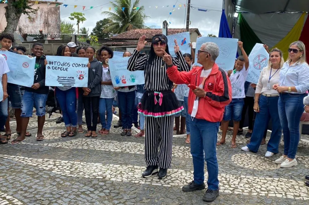 Feira intensifica combate à dengue com vacinação e ações de controle do Aedes Aegypti