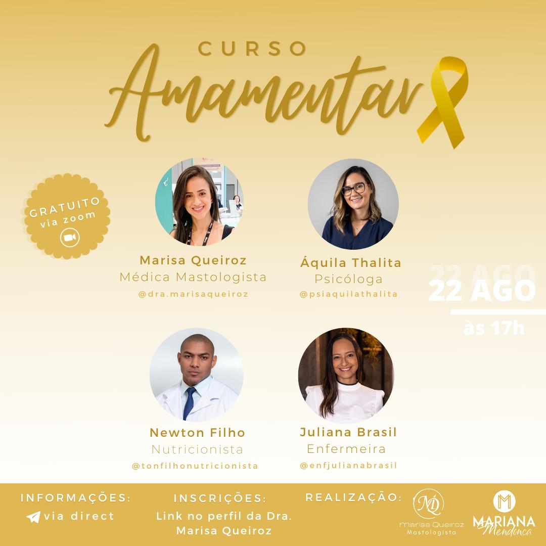 Mastologista promove curso online gratuito sobre aleitamento materno