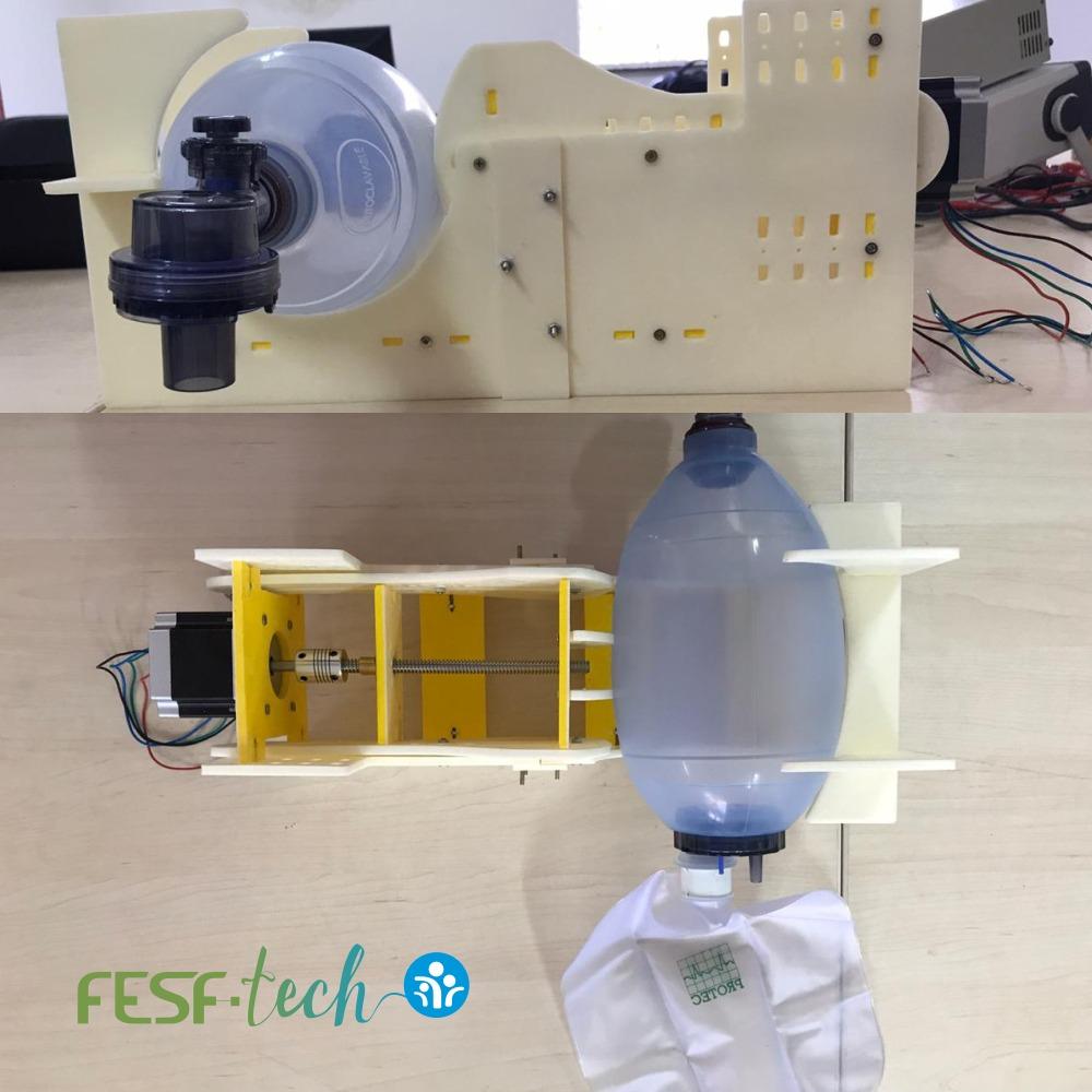 Professor da UFRB de Feira coordena equipe que desenvolve respirador de baixo custo