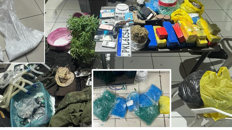 Laboratório de drogas é desarticulado em Salvador após troca de tiros entre suspeitos e PMs