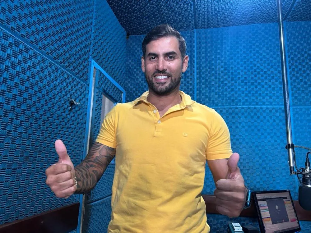 Gleiber Junior diz que está pronto para ajudar a cuidar de Santo Amaro da Purificação