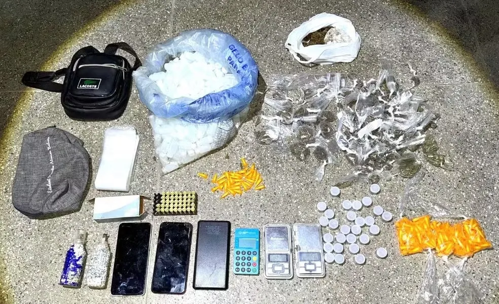 Granadas, munições e drogas são apreendidas pela PM em festa “paredão” na Bahia