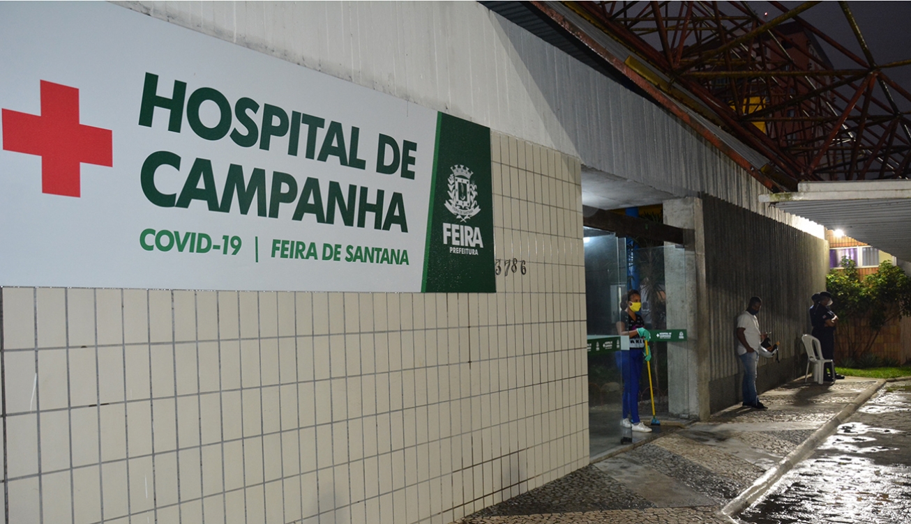 Prefeitura de Feira prorroga contrato do Hospital de Campanha por mais três meses