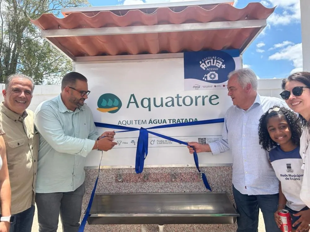 Escola do município de Ipecaetá é contemplada pelo programa “Escolas com Água + Acesso”