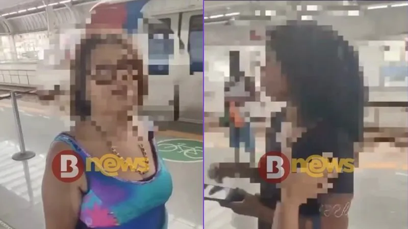 VÍDEO: Mulher é presa por intolerância religiosa no metrô de Salvador
