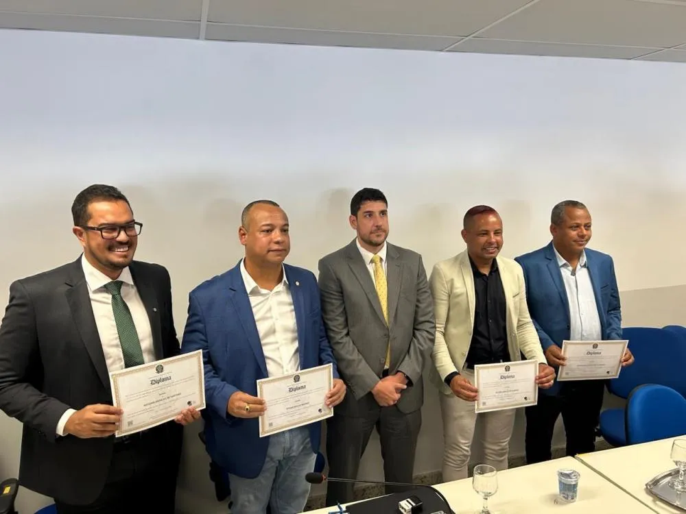 Diplomados os prefeitos de Irará, Água Fria, Santanópolis e Ouriçangas 