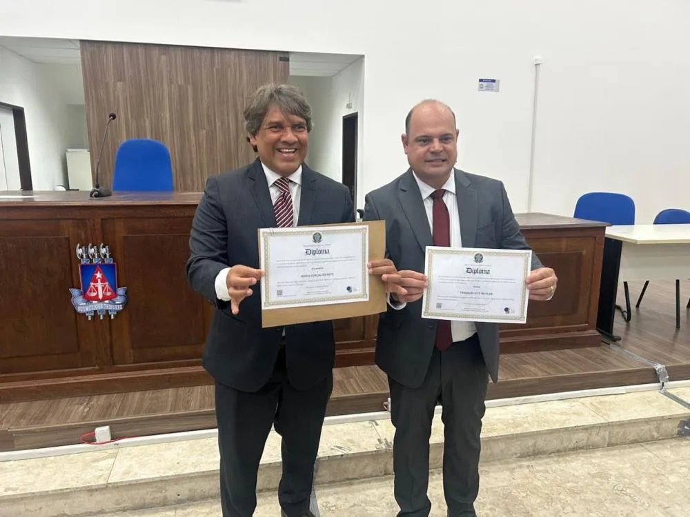 Franklin Leite é diplomado prefeito de Serra Preta