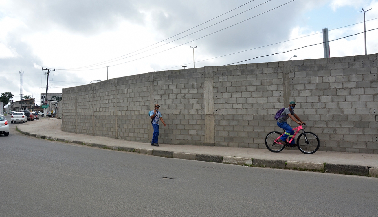 Muro do Centro de Abastecimento contribui para aumento da sensação de segurança