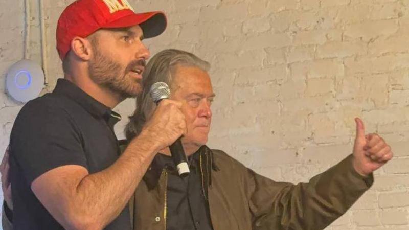 Ex-assessor de Trump prevê que Eduardo Bolsonaro será futuro presidente do Brasil