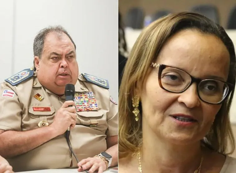 Adson Marquesini e Ana Cecília, devem deixam comandos dos Bombeiros e DPT - Foto: Divulgação / SSP