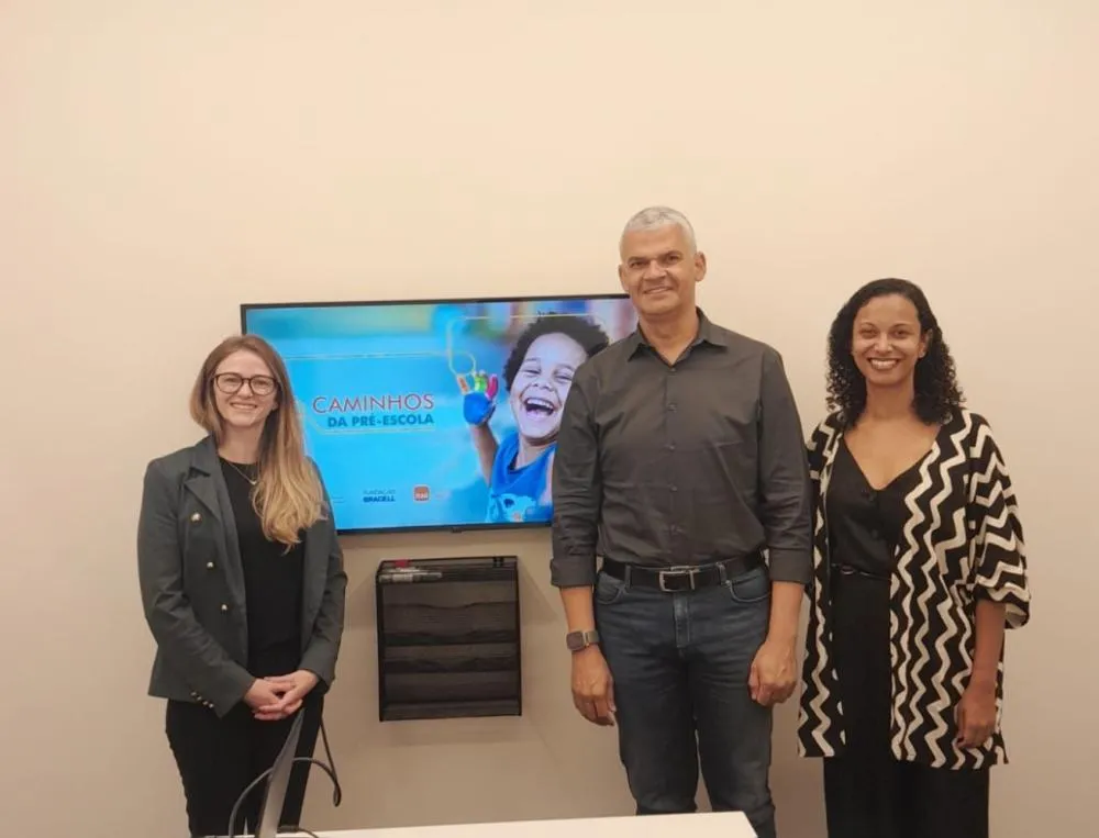 Secretário de Educação conhece projeto para fortalecimento da pré-escola em São Paulo