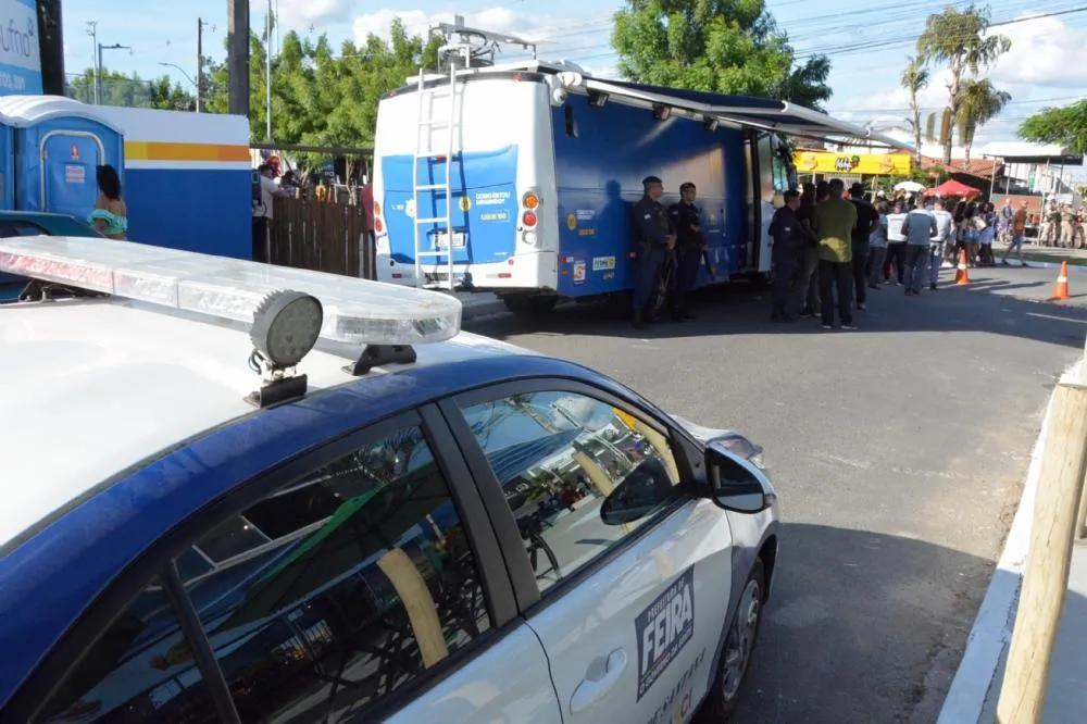 Prefeitura reforça segurança no Esquenta Micareta com Base Avançada da Guarda Municipal