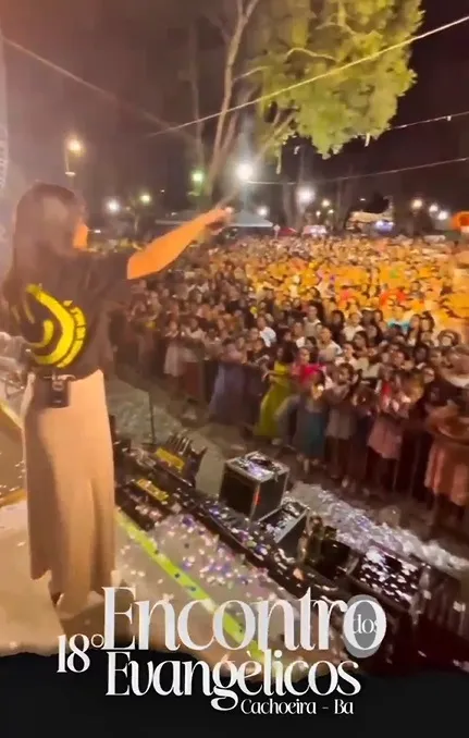 “O maior e melhor encontro dos evangélicos de todos os tempos”, diz Eliana Gonzaga 