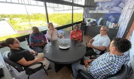 Prefeita Eliana Gonzaga participa de reunião com Superintendente da SUDESB