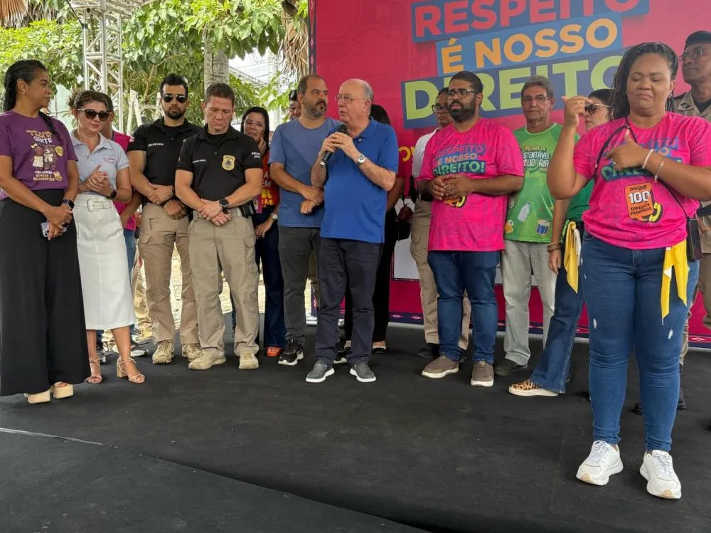 Prefeito José Ronaldo participa do lançamento dos trabalhos do Plantão Integrado de Direitos Humanos