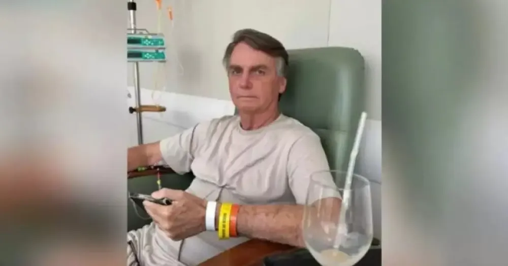 Bolsonaro diz que deixará hospital em Brasília neste domingo