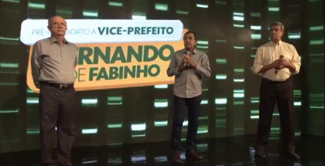 Eleições 2020: Fernando de Fabinho é anunciado como vice de Colbert Martins