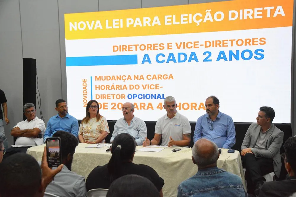 Prefeito e secretário de Educação anunciam investimento de 58 milhões na Educação Municipal