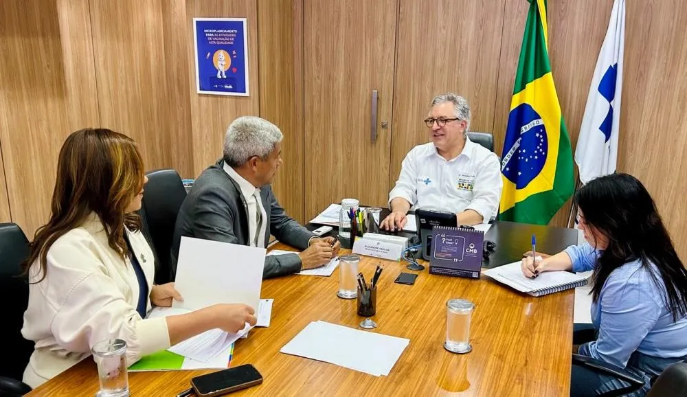 Bahia fortalece rede de saúde pública em agenda estratégica com o Ministério da Saúde