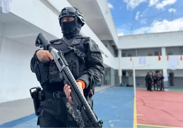 Força Nacional faz vistoria em presídio no extremo sul da Bahia