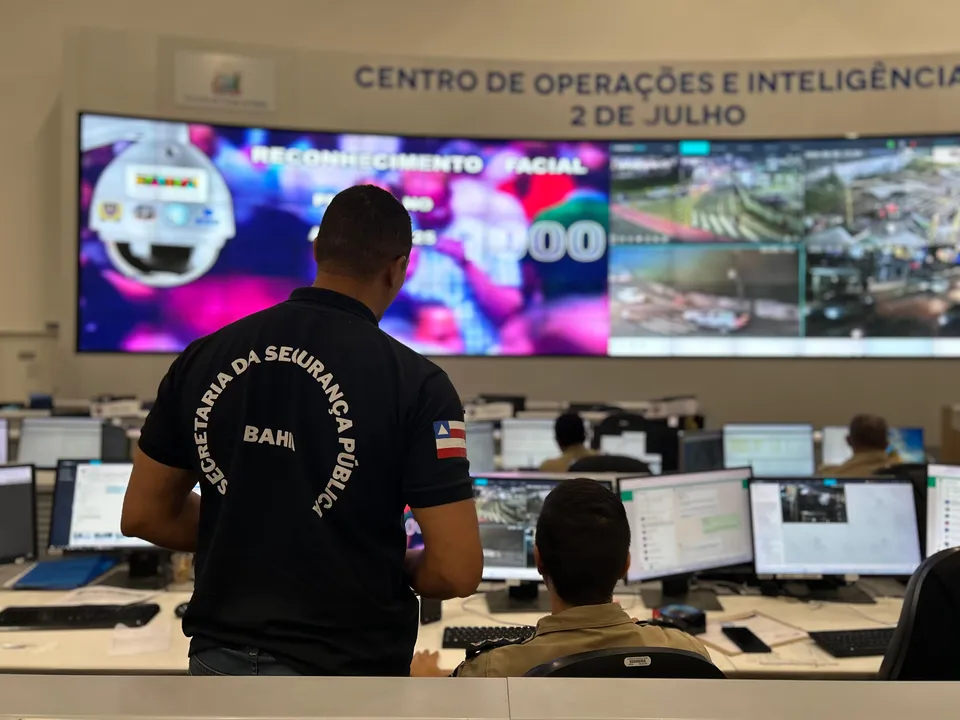 Reconhecimento facial localizou mil foragidos na Bahia em 2025