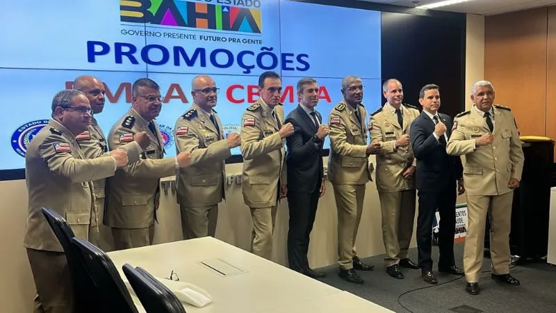 Jerônimo promove 239 oficiais da PM em uma das maiores promoções da história da corporação