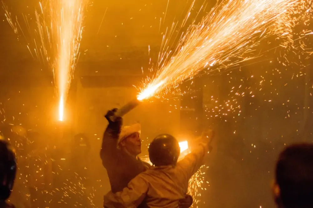 Guerra de espadas em Senhor do Bonfim - Foto: Caio Csermark / Divulgação