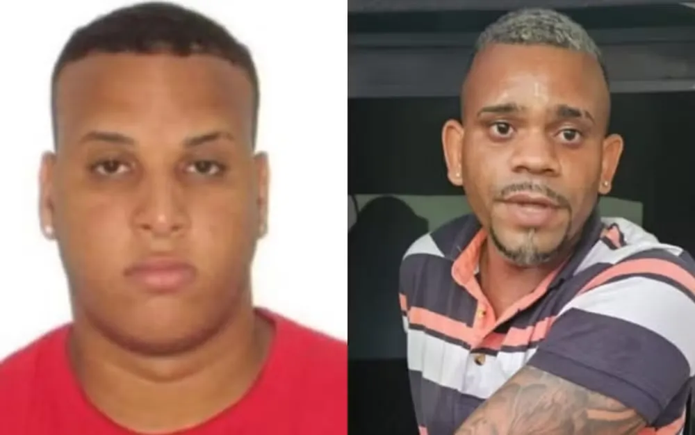 Entre os suspeitos mortos estão Claudio de Jesus Silva Júnior, conhecido como “Dumbo” e Rodrigo Silva Moreira, o “Bololô”. — Foto: Reprodução/Redes Sociais