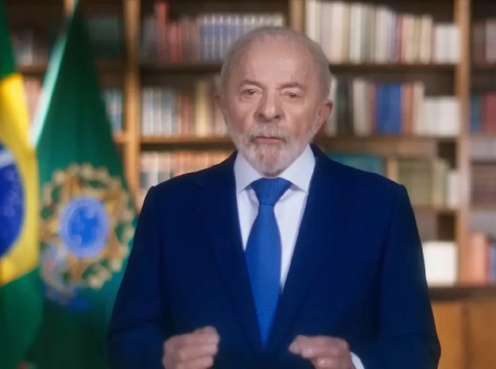 Pronunciamento de Lula foi ao ar na noite de quinta-feira, 17 - Foto: Reprodução / Youtube