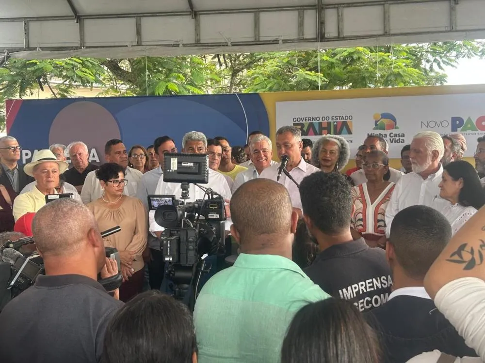 Rui Costa vem a Feira de Santana para a assinatura de contratos para a construção de unidades do MCMV