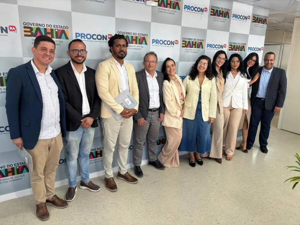 PROCON Feira realiza visita técnica ao PROCON Bahia e fortalece parceria com a OAB