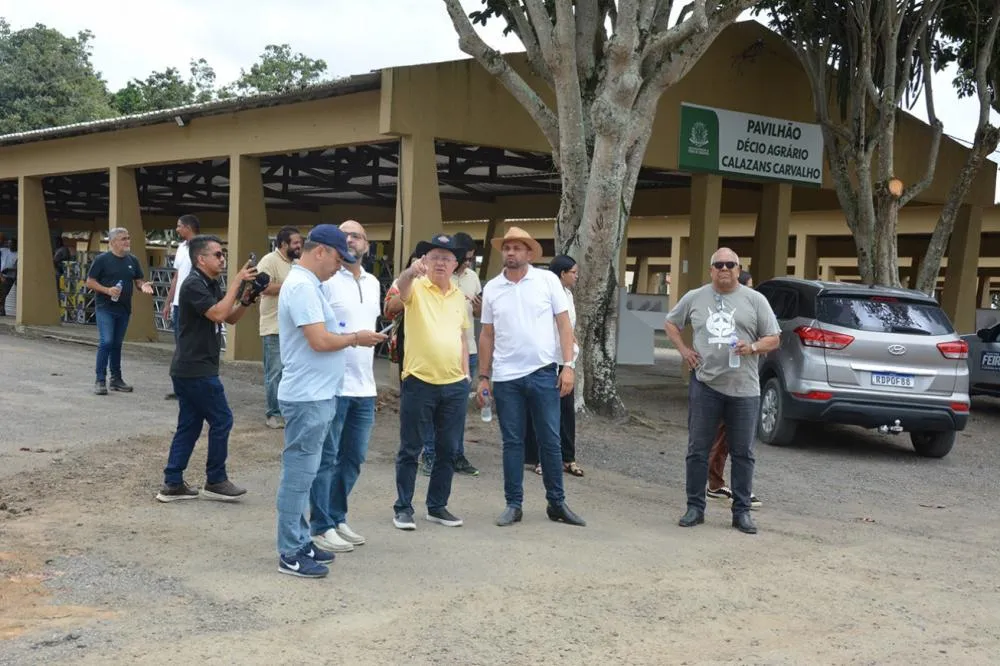 Preparativos no Parque de Exposição avançam para a Expofeira 2025