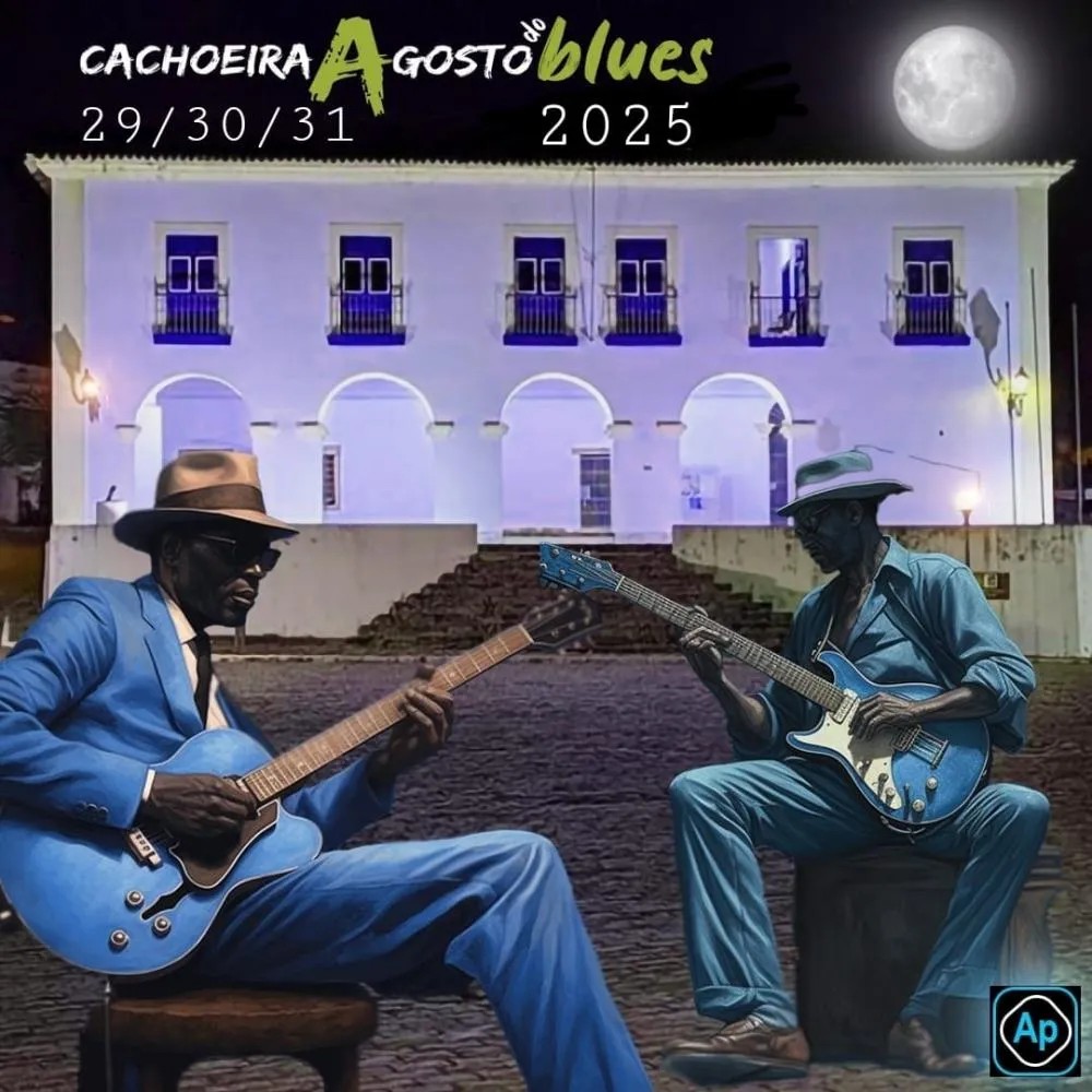 Cachoeira recebe 8ª edição do Festival Cachoeira Agosto do Blues 