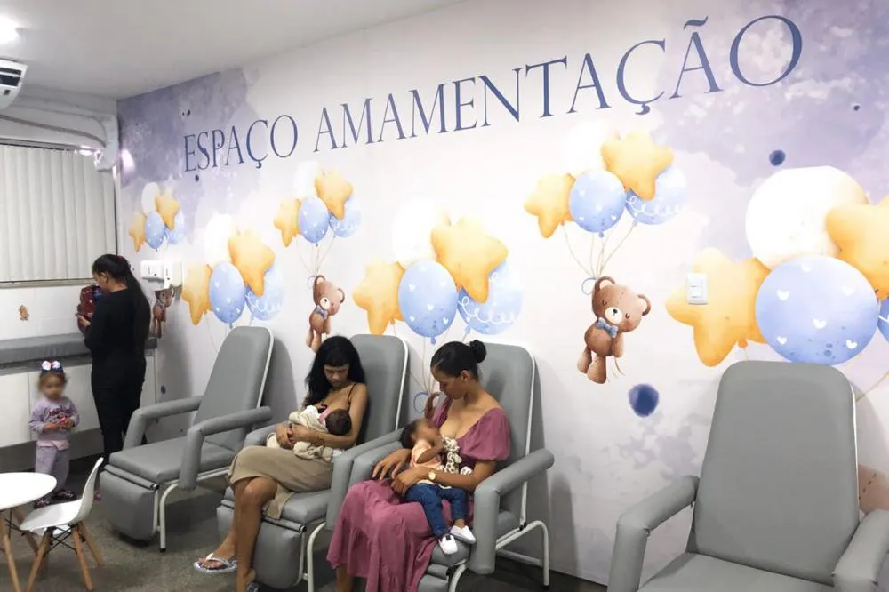 BLH do Hospital da Mulher promove caminhada em alusão ao Agosto Dourado