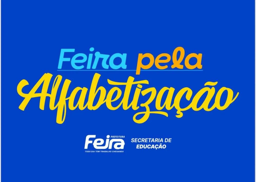 Secretaria de Educação lança o pacto FEIRA PELA ALFABETIZAÇÃO