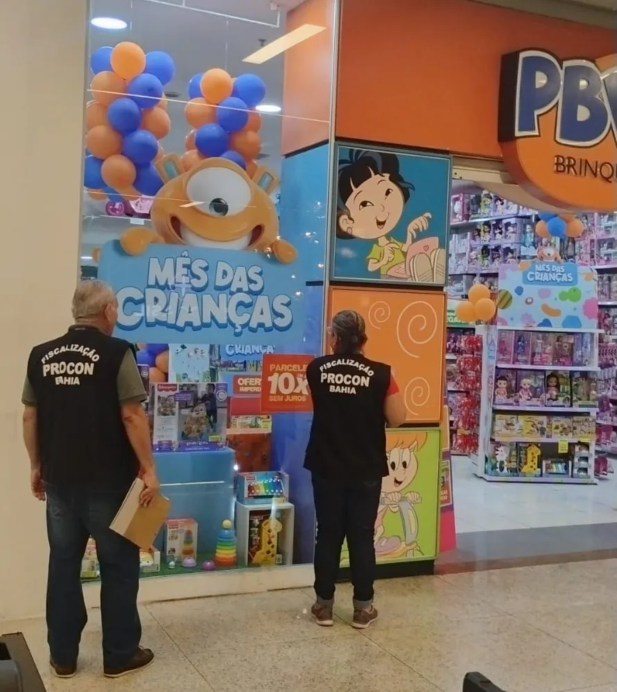 Operação Dia das Crianças: Procon-BA intensifica fiscalização para proteger aquisição de presentes