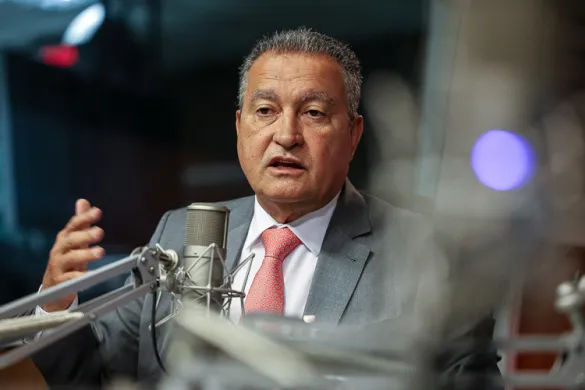 Ministro da Casa Civil, Rui Costa, fala sobre obras do PAC para a região do Recôncavo Baiano