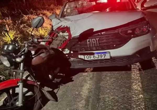 Motociclista e carona morrem em grave acidente na BR-101