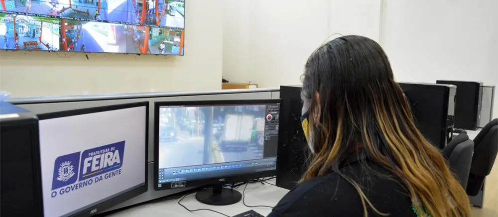 Prefeitura e Estado firmam parceria para videomonitoramento de vias públicas em Feira