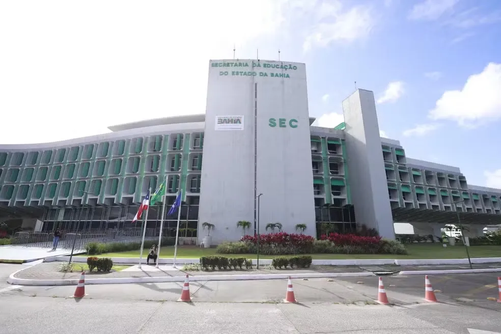 Secretaria de Educação do Estado da Bahia — Foto: Douglas Amaral