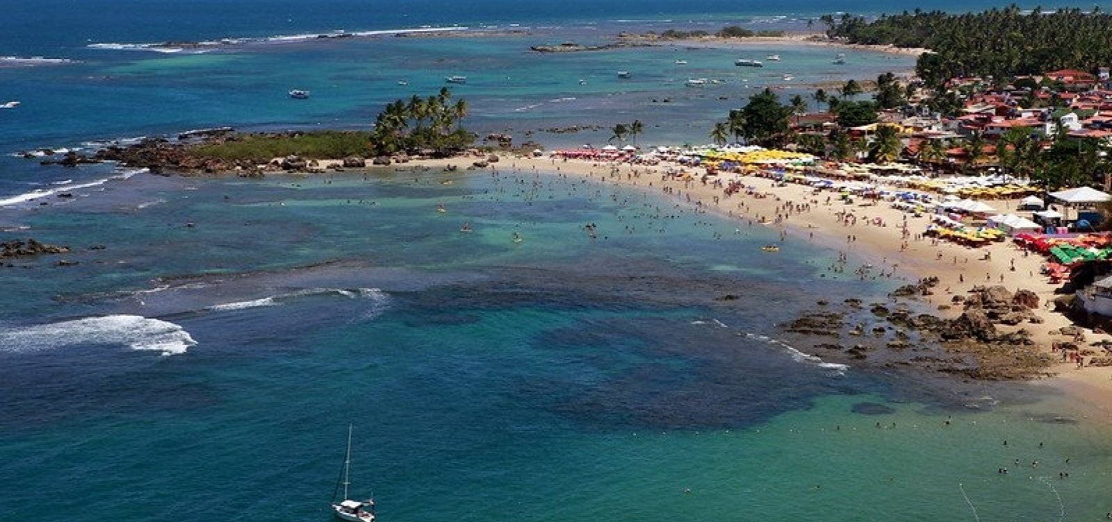 Praias baianas lotam neste feriadão de Independência