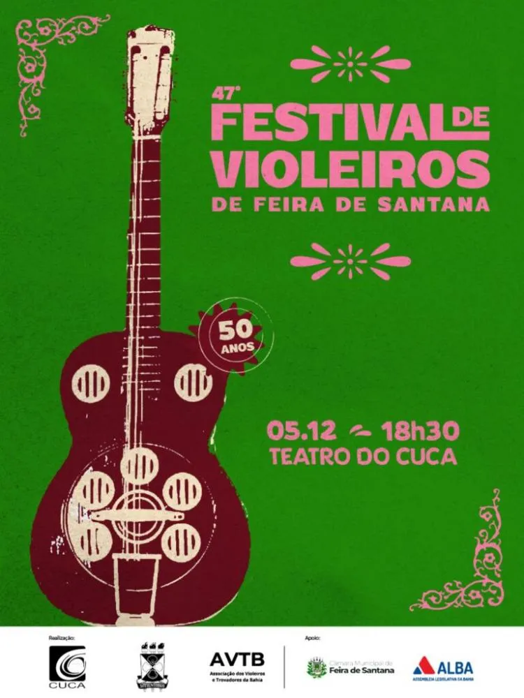 Uefs promove 47° Festival de Violeiros de Feira de Santana no dia 05 de dezembro