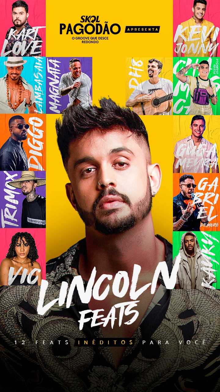 Novo projeto de Lincoln tem clipes inéditos todos os meses