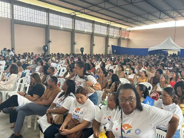 Jornada Pedagógica 2026 é aberta em Santo Amaro com foco na alfabetização e inclusão