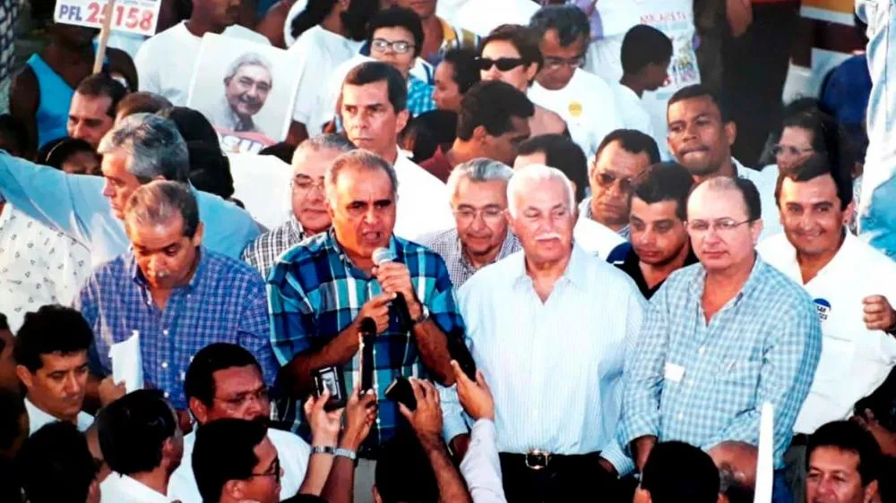 Antônio Carlos Magalhães, Paulo Souto e César Borges - Foto Divulgação | Secom