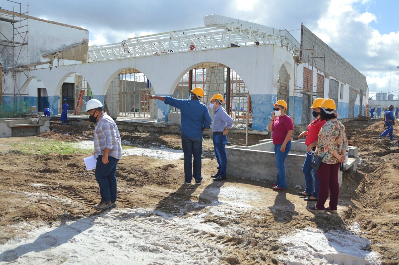 Obra do novo Complexo da Educação está em fase avançada