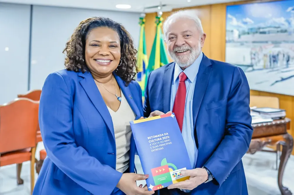 Margareth Menezes permanece no Ministério da Cultura - Foto: Ricardo Stuckert | PR